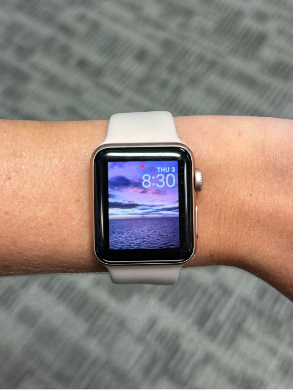 Rose Gold Series 3 Apple Watch